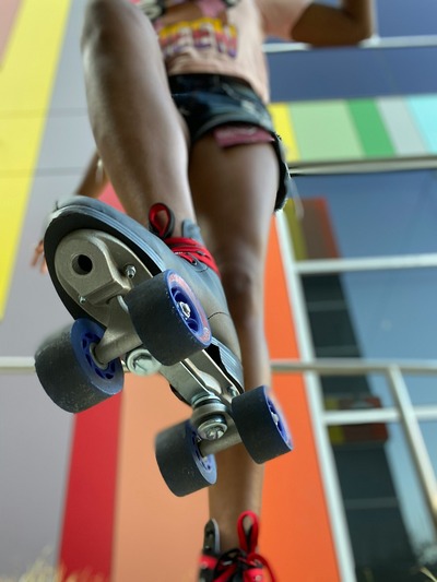 Roller skating